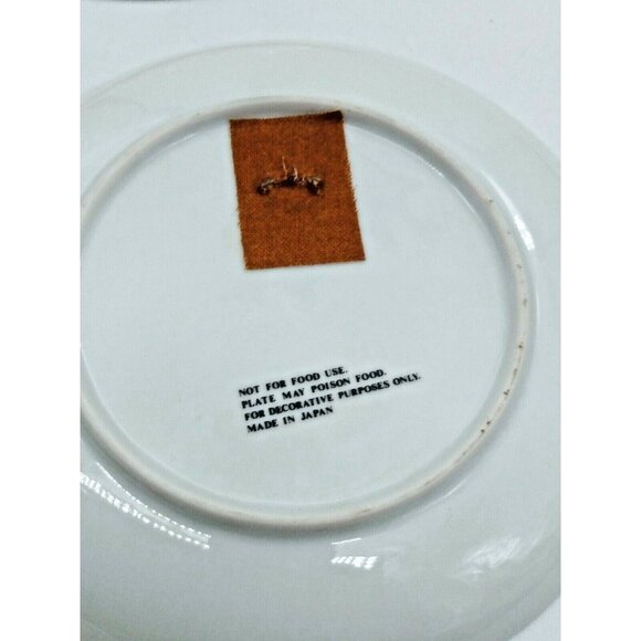 Collector Plates Norman Rockwell 4 Plate Set Hangable 6.5" - Japan - Picture 8 of 11